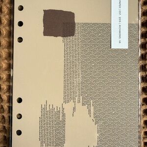 Cloth & Paper Planner Dashboard A5